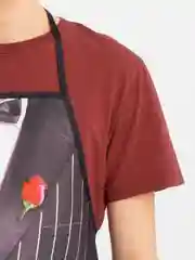 Угольный фартук кухонный подарочный оригинальный / подарок на любой праздник