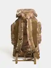 Приглушённый хаки рюкзак походный, тактический, мужской, на вахту, для охоты и рыбалки, 80 литров