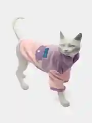 Розовый флисовая кофта, одежда для собак и кошек