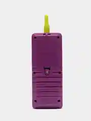 Фиолетовый детский музыкальный телефон  прорезыватель