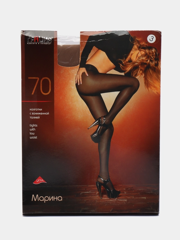 Колготки Грация Марина заниженная талия 20-70 ден
