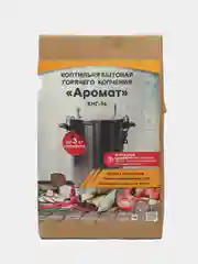 Коптильня горячего копчения Аромат КНГ-14, на щепе
