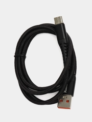 Кабель Yosonda Type-c black YXD-J15T