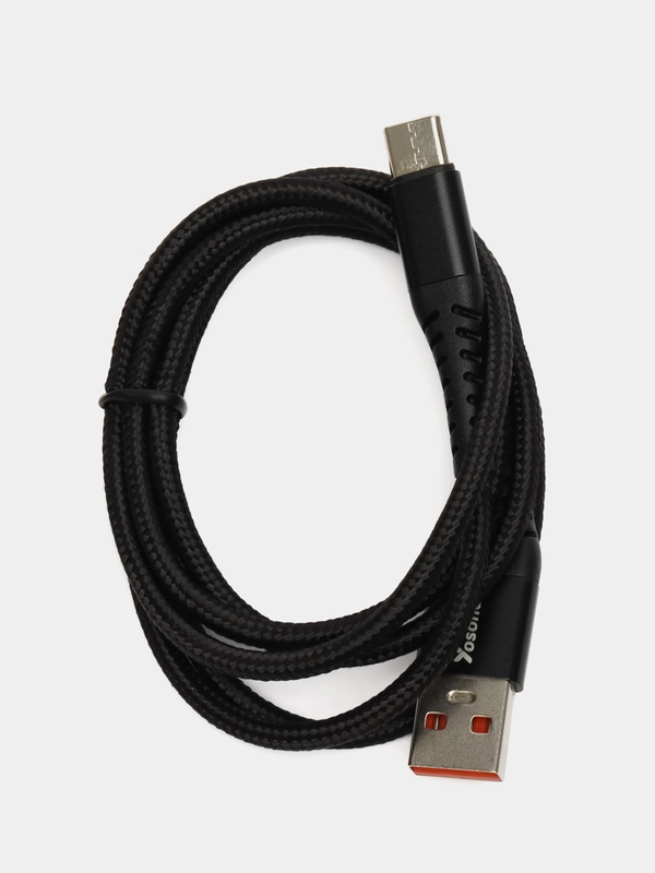 Кабель Yosonda Type-c black YXD-J15T