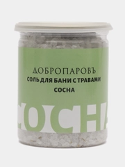 Соль для бани и ванны с травами, 400 г, разные ароматы