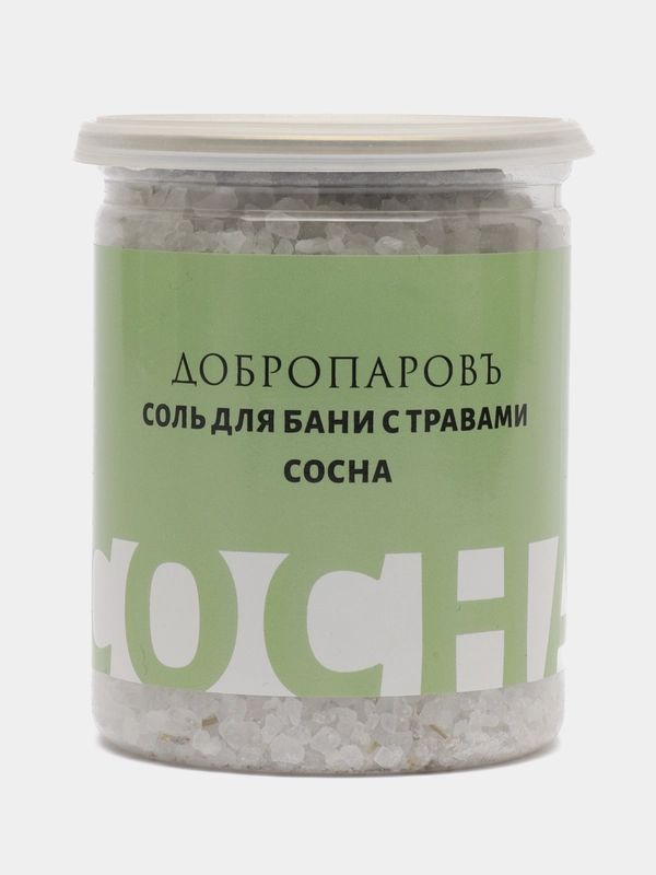 Соль для бани и ванны с травами, 400 г, разные ароматы