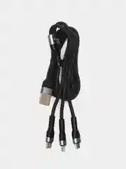 Кабель Yosonda 3в1 Micro USB/ Type-c /Lightning