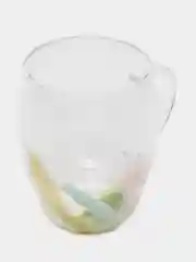 Прозрачный кружка с двойными стенками,кружка, кружка стеклянная, чашка 350 мл, подарок