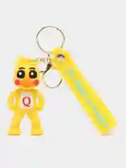 Желтый брелок для рюкзака и ключей Аниматроники FNAF "Пять ночей у Фредди" Five Nights at Freddys