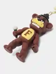Желтый брелок для рюкзака и ключей Аниматроники FNAF "Пять ночей у Фредди" Five Nights at Freddys