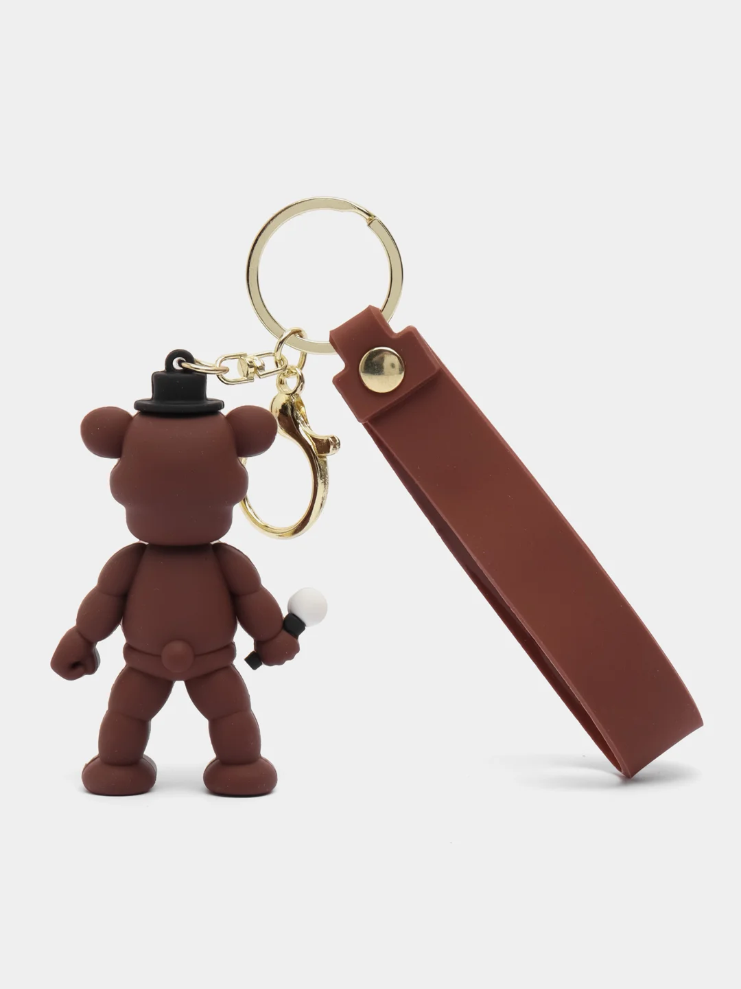 Желтый брелок для рюкзака и ключей Аниматроники FNAF "Пять ночей у Фредди" Five Nights at Freddys