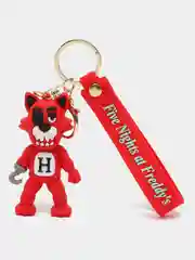 Красный брелок для рюкзака и ключей Аниматроники FNAF "Пять ночей у Фредди" Five Nights at Freddys