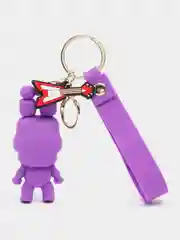 Фиолетовый брелок для рюкзака и ключей Аниматроники FNAF "Пять ночей у Фредди" Five Nights at Freddys