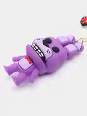 Фиолетовый брелок для рюкзака и ключей Аниматроники FNAF "Пять ночей у Фредди" Five Nights at Freddys