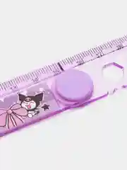 Линейка складная пластиковая, 15/30 см, Kuromi, My Melody, Cinnamorol, Pompom Purin