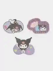 Зеленый набор наклеек стикеров Kuromi (Куроми), аниме, стикерпак 50 шт, наклейки для декора