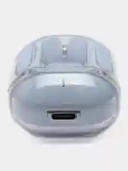 Голубой наушники беспроводные Air31, с чехлом, TWS гарнитура, с микрофоном, для телефона