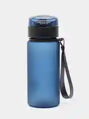 Синий бутылка спортивная для воды, из тритана, для фитнеса, спорта, 400 мл