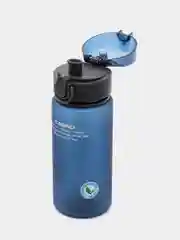 Синий бутылка спортивная для воды, из тритана, для фитнеса, спорта, 400 мл