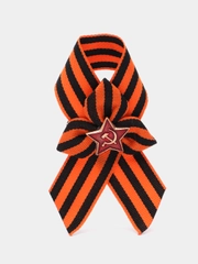 Брошь "Георгиевская лента" на 9 мая