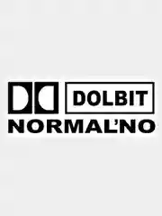 Наклейка на авто "DOLBIT normalno - Долбит нормально" 20х7см