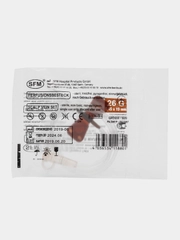 5 шт Устройство для вливания в малые вены Игла-бабочка 26G (0,45х19мм),SFM,Германия
