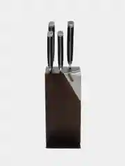 Набор ножей Polaris Сook Master-5SS Черный/Дерево