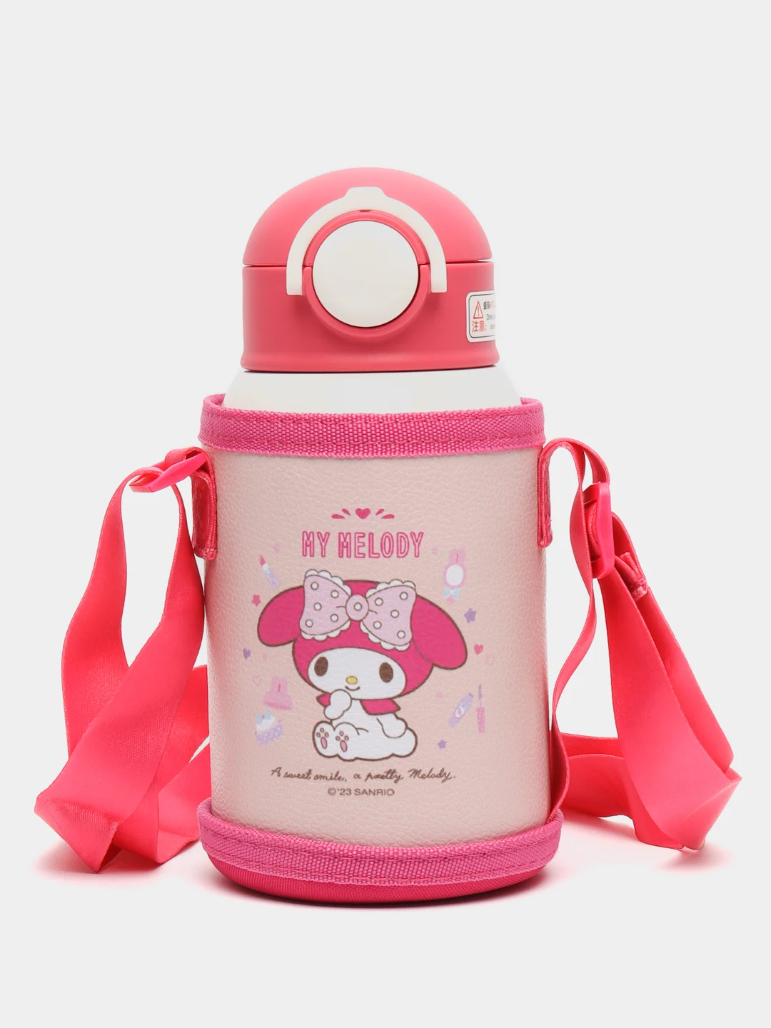 Термос детский 3в1, непроливайка, термос с сумочкой My Melody, термос с чашкой