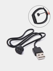 Кабель для зарядки фитнес браслета Xiaomi mi band 5 / 6 / 7, USB
