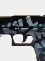 Шоколадный деревянный пистолет-резинкострел CS:GO, НЕ наклейка, Драгон глсс, Лесной дух, Банан