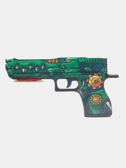 Деревянный пистолет резинкострел CS:GO