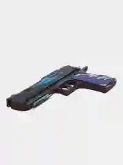 Индиго деревянный пистолет резинкострел CS:GO