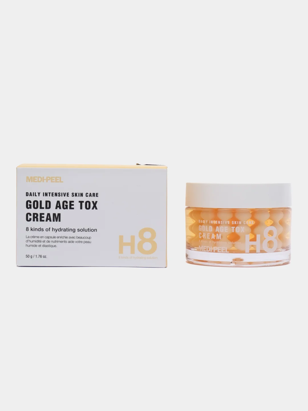 Капсульный крем для лица с коллагеном MEDI-PEEL Gold Age Tox H8 Cream, корейская косметика