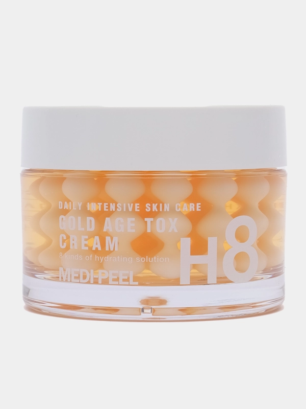 Капсульный крем для лица с коллагеном MEDI-PEEL Gold Age Tox H8 Cream, корейская косметика