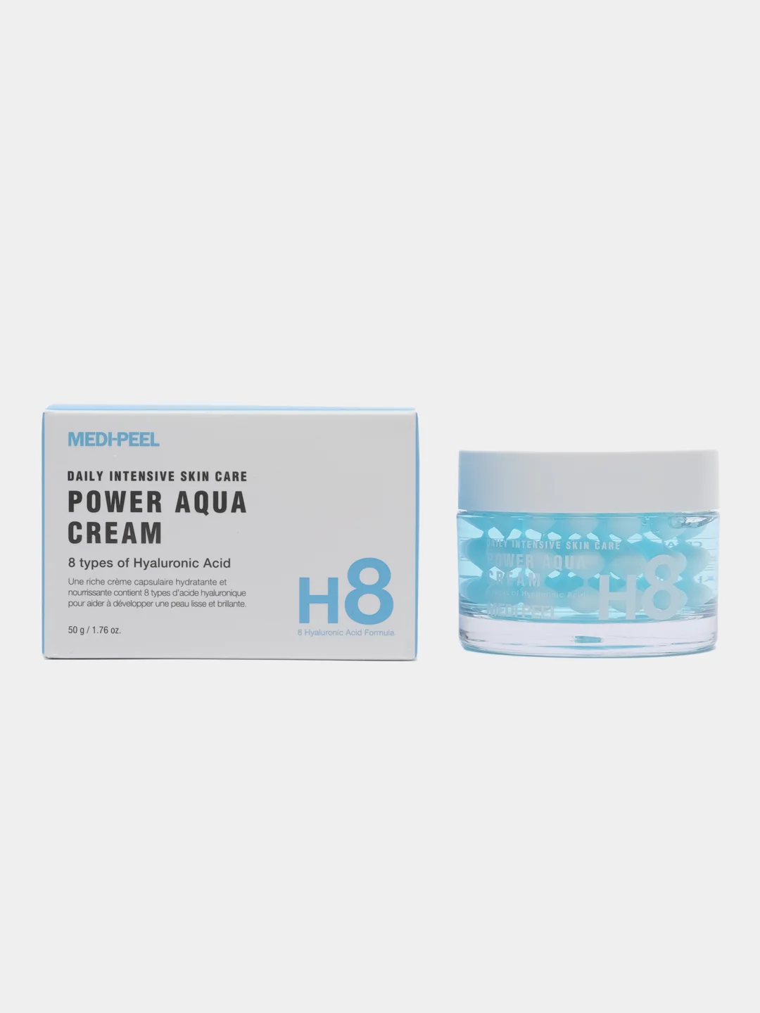 Капсульный крем для лица с гиалуроновой кислотой MEDI-PEEL Power Aqua, корейская косметика