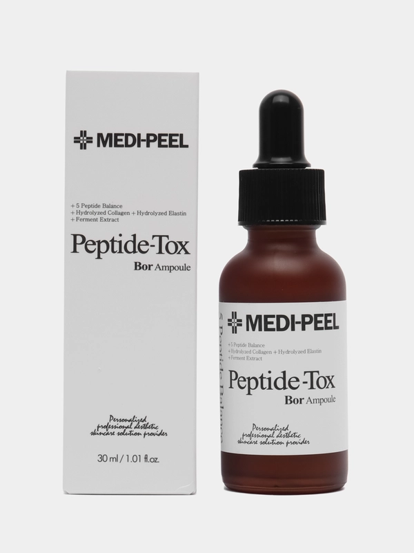 Сыворотка для лица с эффектом ботокса MEDI-PEEL Peptide-Tox Ampoule, корейская косметика