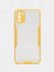 Желтый чехол накладка  BUBLE REDMI NOTE9 /9T/NOTE 10 PRO/ POCO M3