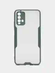 Зеленый чехол накладка  BUBLE REDMI NOTE9 /9T/NOTE 10 PRO/ POCO M3