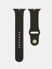 Оливковый ремешок силиконовый Apple Watch
