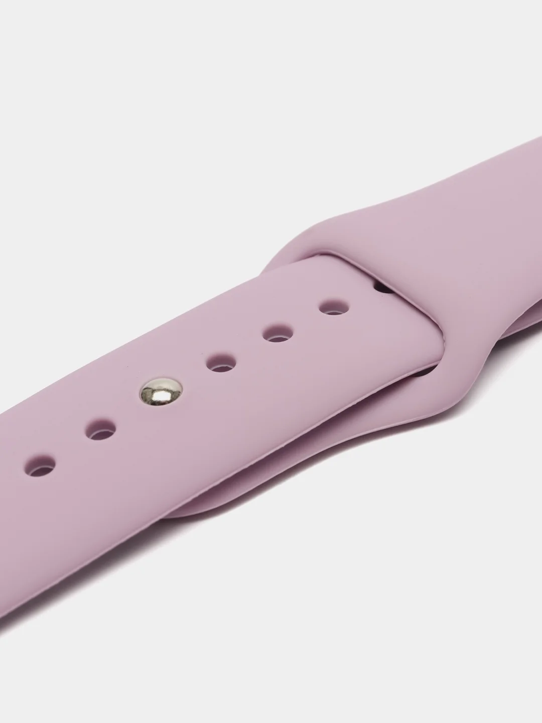 Лавандовый ремешок силиконовый Apple Watch