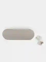 Белый часы настольные электронные
