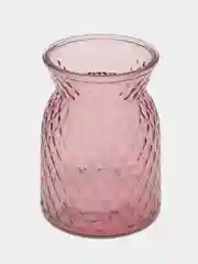 Розовый ваза для цветов, хрустальная