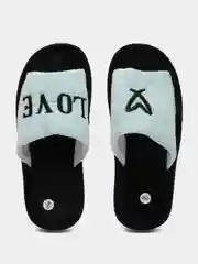 Ледяной тапочки "Сердечко" домашние, женские  открытые