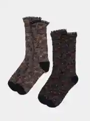 Носки женские высокие, 2 пары