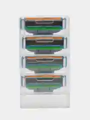 Оранжевый ручка - станок совместимый с Gillette Mach 3