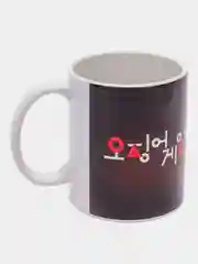 Алый кружка "Игра в кальмара"