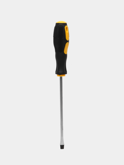 Отвертка крестовая, плоская.  SL7*150 PH2*100, двухкомпонентная рукоятка Anti-Slip