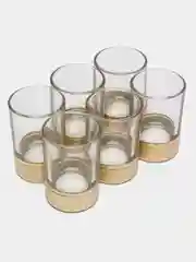 Коралловый меланж набор стопок, 6 штук