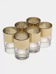 Горчичный набор стопок, 6 штук