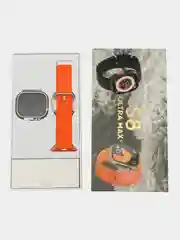 Оранжевый смарт часы Smart Watch S8 Ultra MAX, 49 мм
